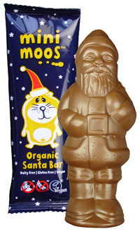 Moo Free Dairy Free Santa Chocolate