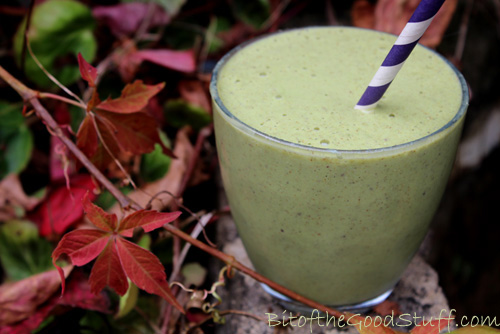 Green Apple and Almond Smoothie