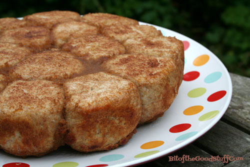 Apple and Cinnamon Healthy Monkey Bread 