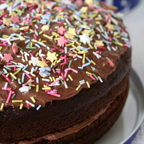 Vegan Chocolate Sandwich Cake