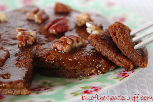 Gingerbread Pancakes (Dairy-free / Gluten-free / Egg-free / Vegan))