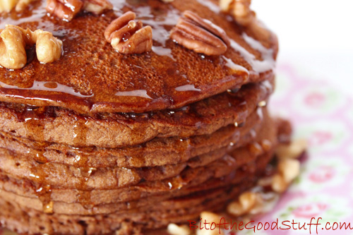 Gingerbread Pancakes (Vegan / Dairy-free / Gluten-free)