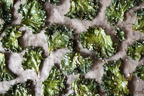 Crispy Sweet n Salty Kale