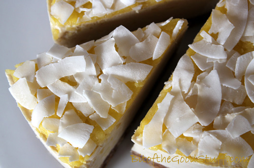 Pina Colada 'Cheese' Cake #Dairyfree #Glutenfree #Vegan 