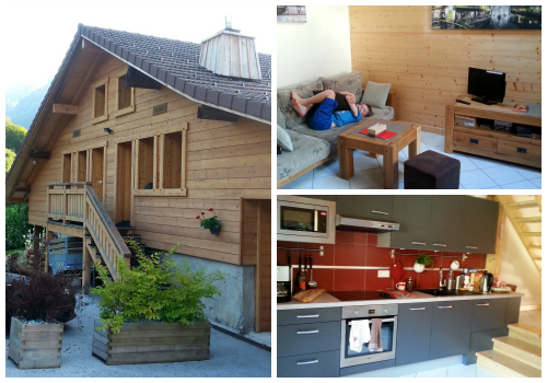 Thones Chalet Collage