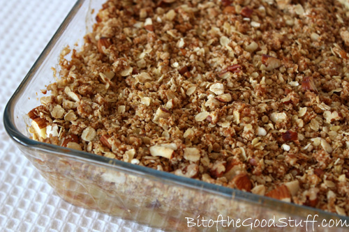 Crunchy Nut Apple Crumble