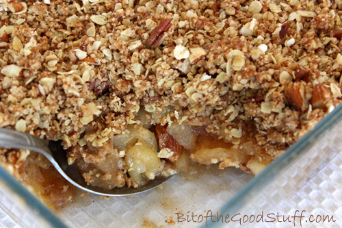 Crunchy Nut Apple Crumble