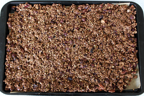 Granola Cluster Making