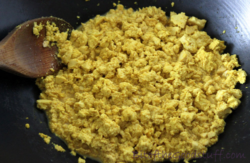 Scrambled Tofu Stage 2