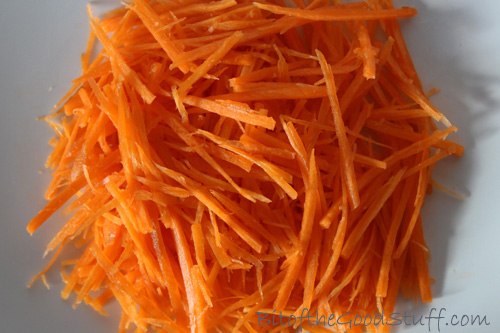 Carrot Julienned