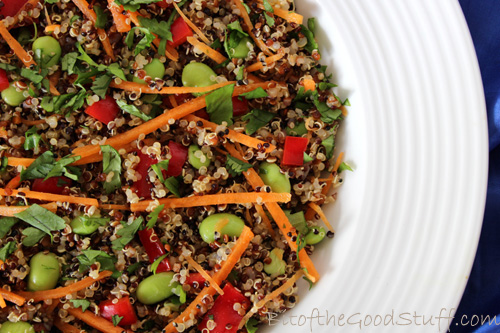 Quinoa Rainbow Salad