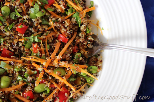 Quinoa Rainbow Salad