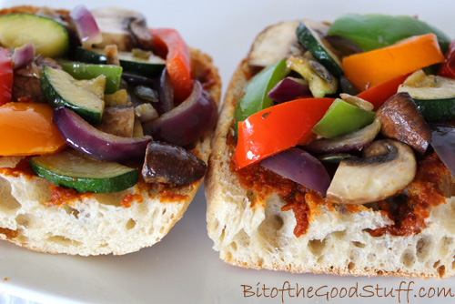 Mediterranean Veggie Ciabatta