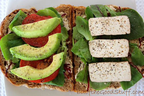 Smoked Tofu Sandwich