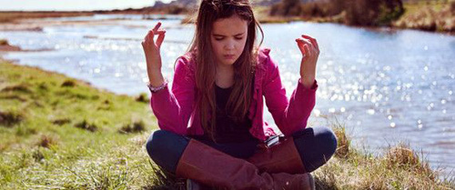 Girl Meditating