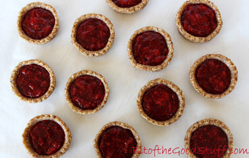 No Bake Strawberry Tarts