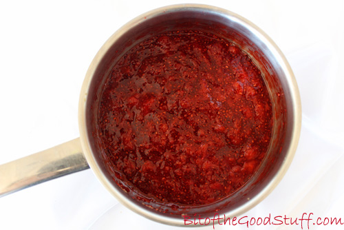 Strawberry Chia Jam Making