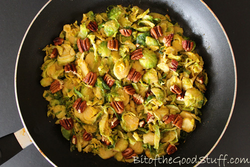 Pan-Fried Brussels Sprouts with Toasted Pecans 500 copy