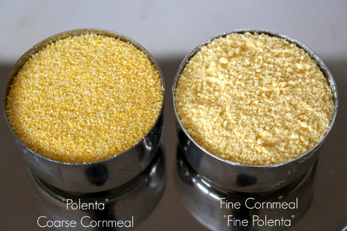 Coarse vs Fine Cornmeal