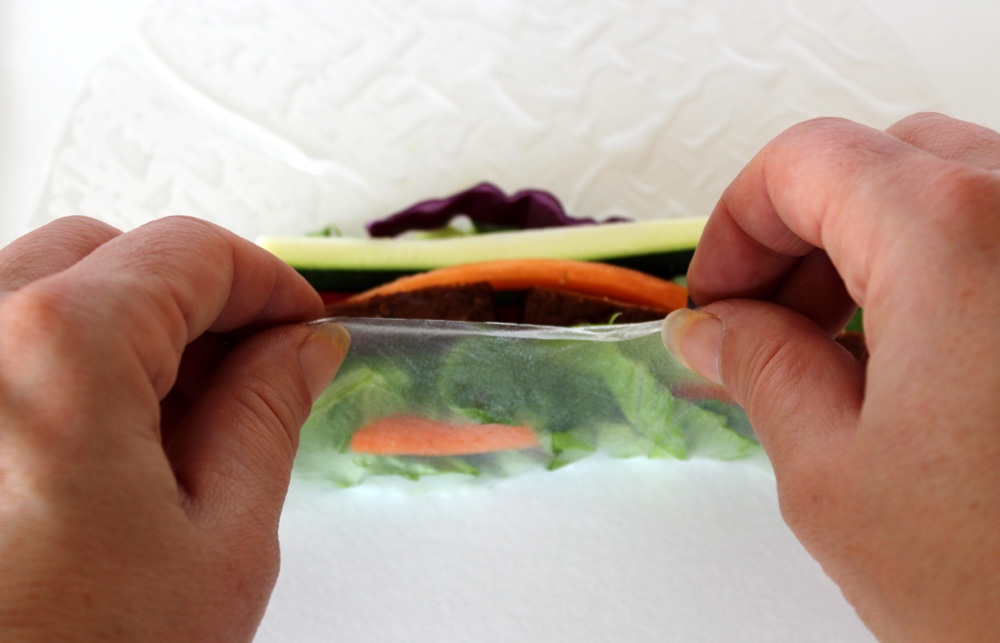 Making Summer Rolls 