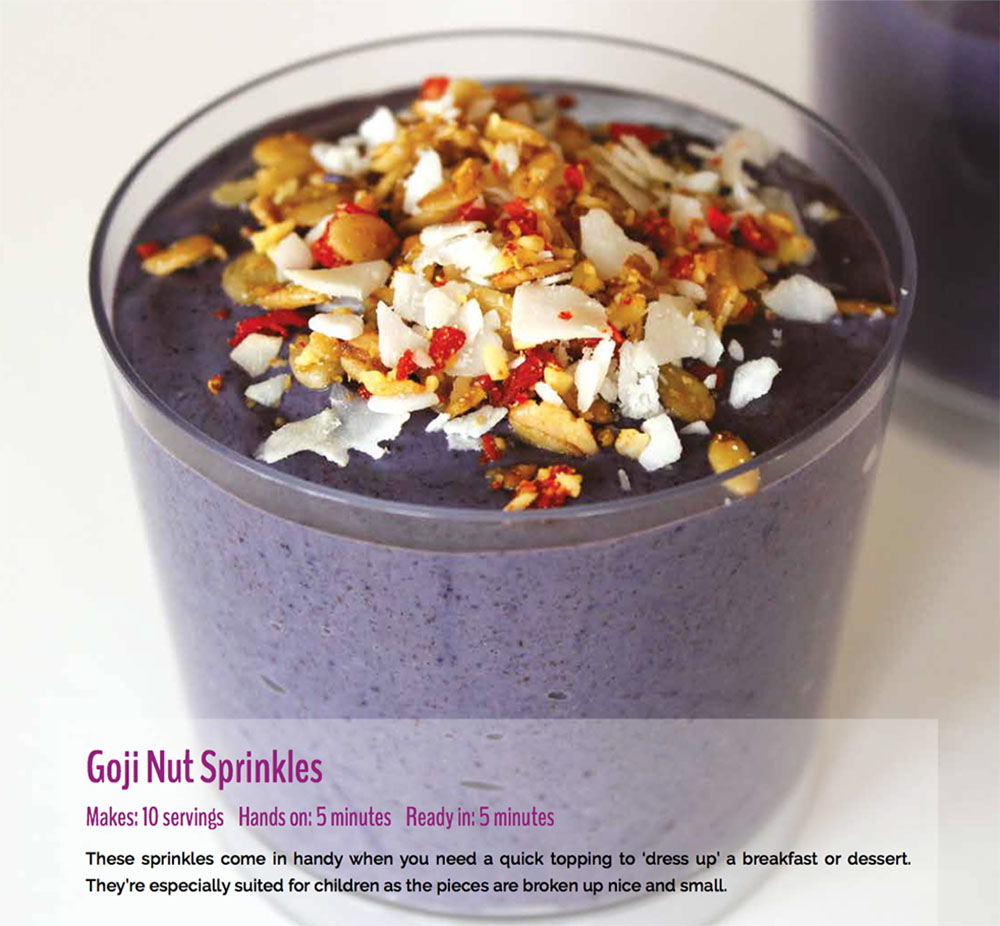 Bluberry Chia Pudding Book Shot