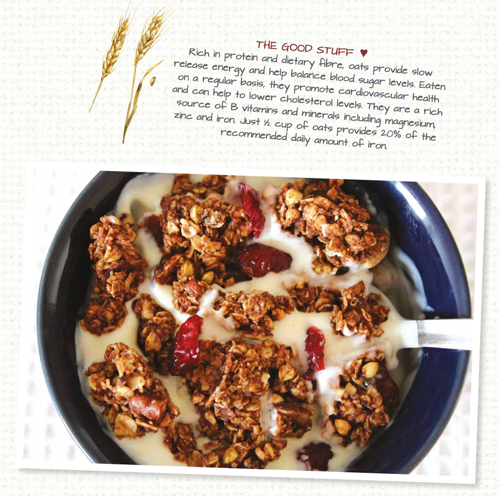Breakfast Chocolate Granola Book Shot