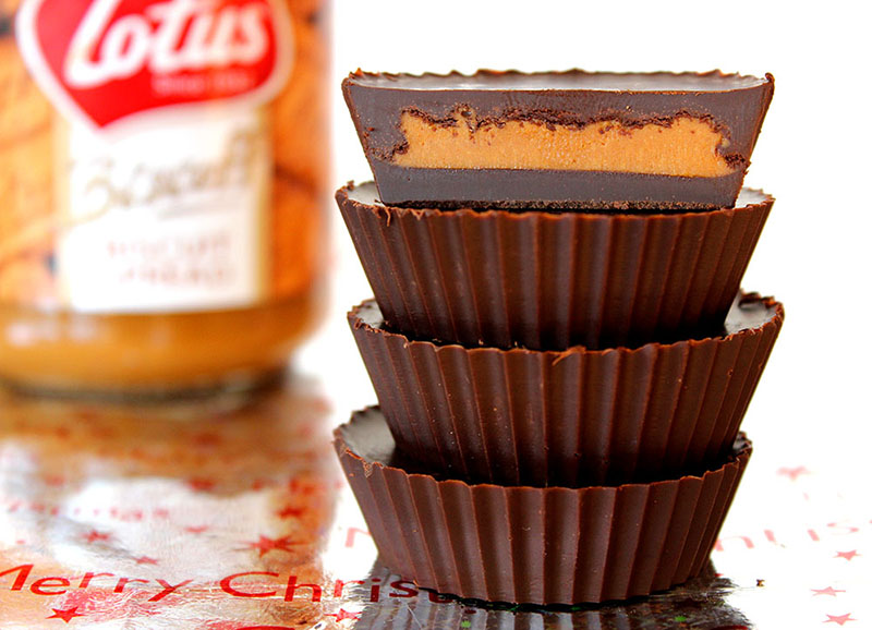 Chocolate Biskoff Butter Cup