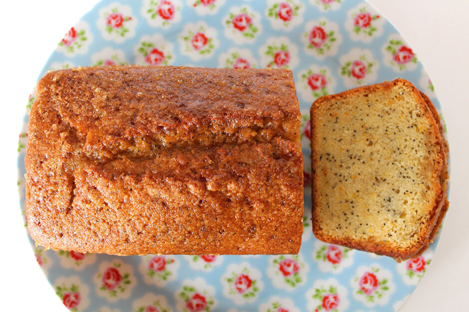 Vegan Orange Drizzle Cake (Dairy-Free)