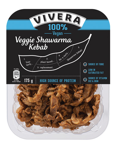 Vivera veggie outlet shawarma kebab