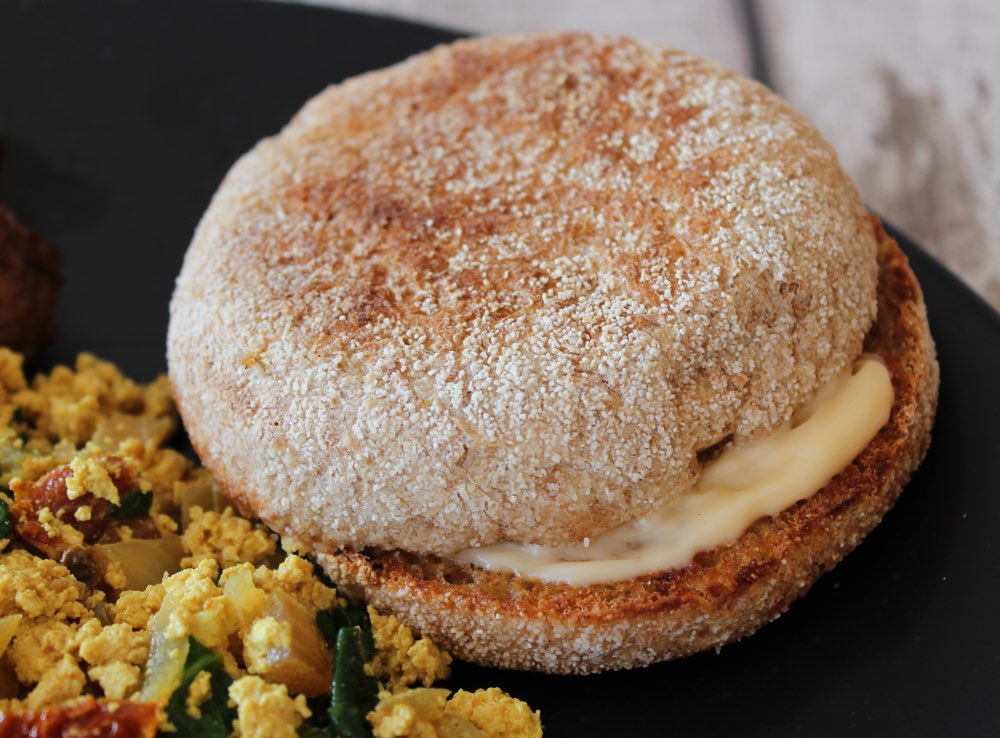English Muffin in Vegan All Day Breakfast 