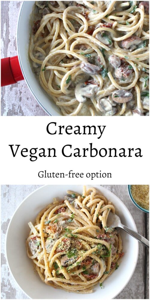 Creamy Vegan Carbonara