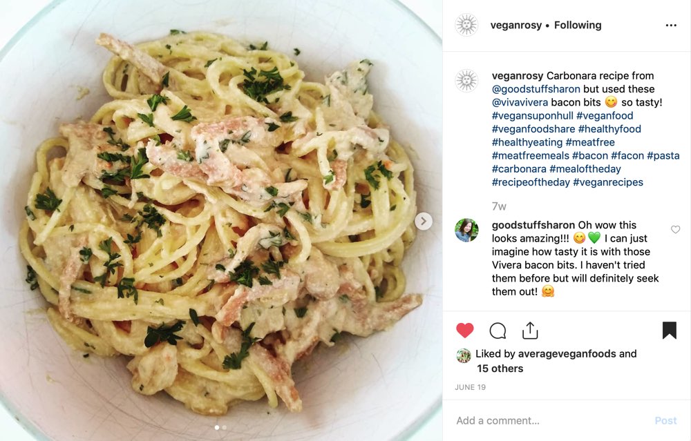 Creamy Vegan Carbonara