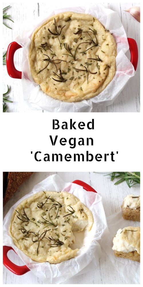 Baked Vegan Camembert 