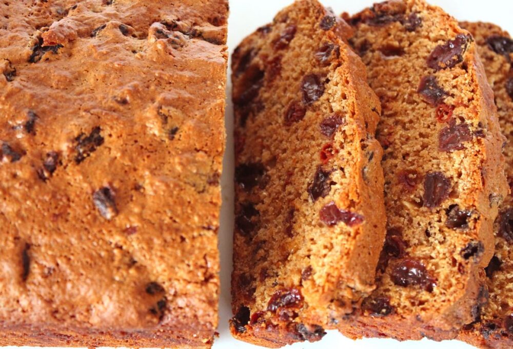Old Fashioned English Tea Loaf (Vegan | Dairy-Free)