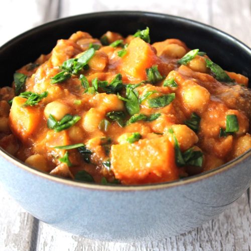 Sweet Potato, Chickpea and Peanut Butter Curry – Bit of the Good Stuff