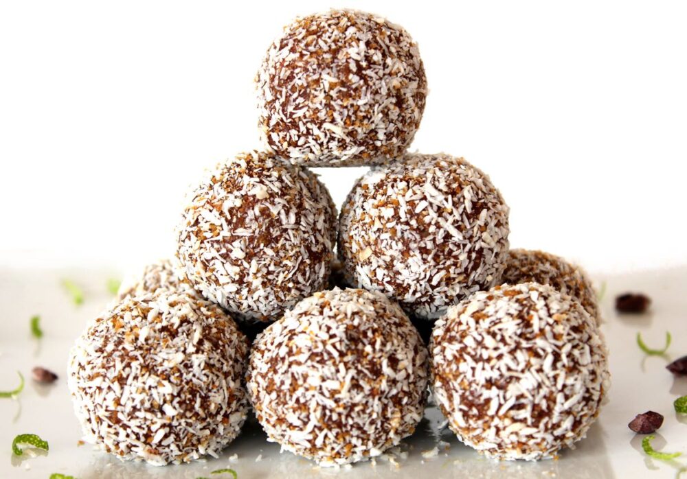 Cocoa Lime Energy Balls