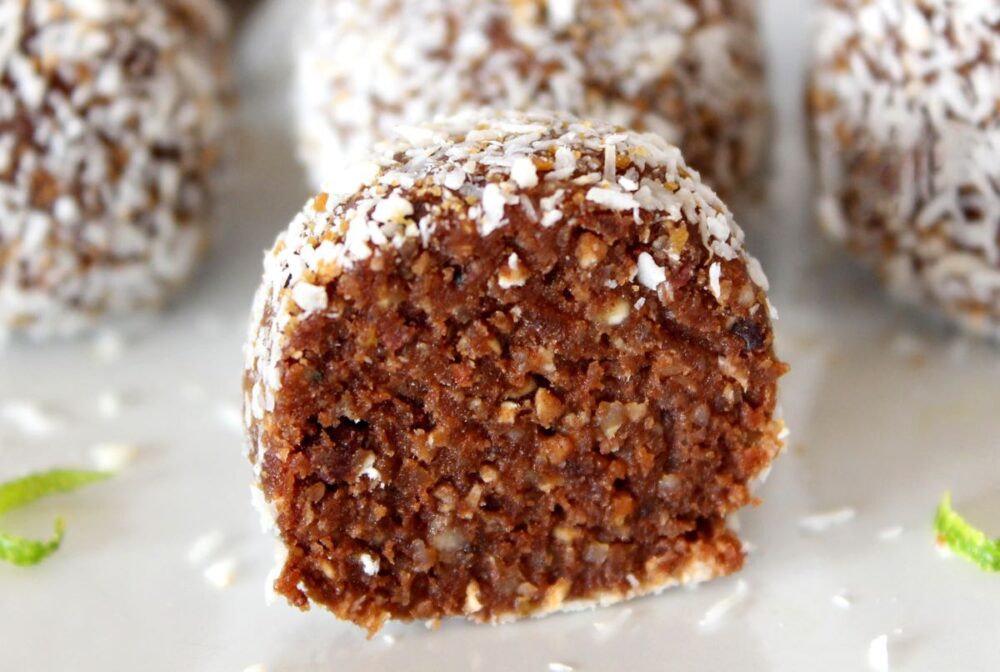 Cocoa Lime Energy Balls