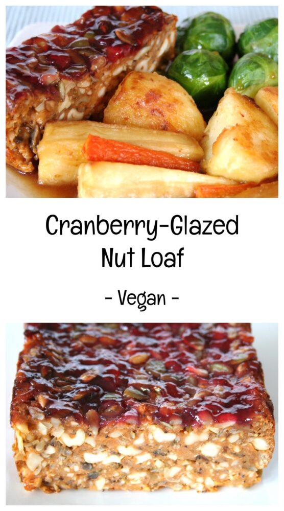 Cranberry Glazed Nut Loaf 
