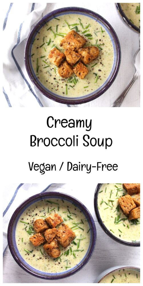 Creamy Vegan Broccoli Soup