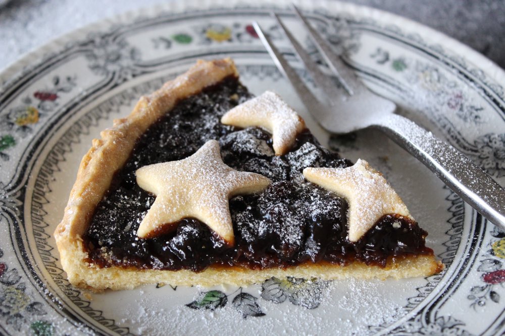 Vegan Mince Pie Tart