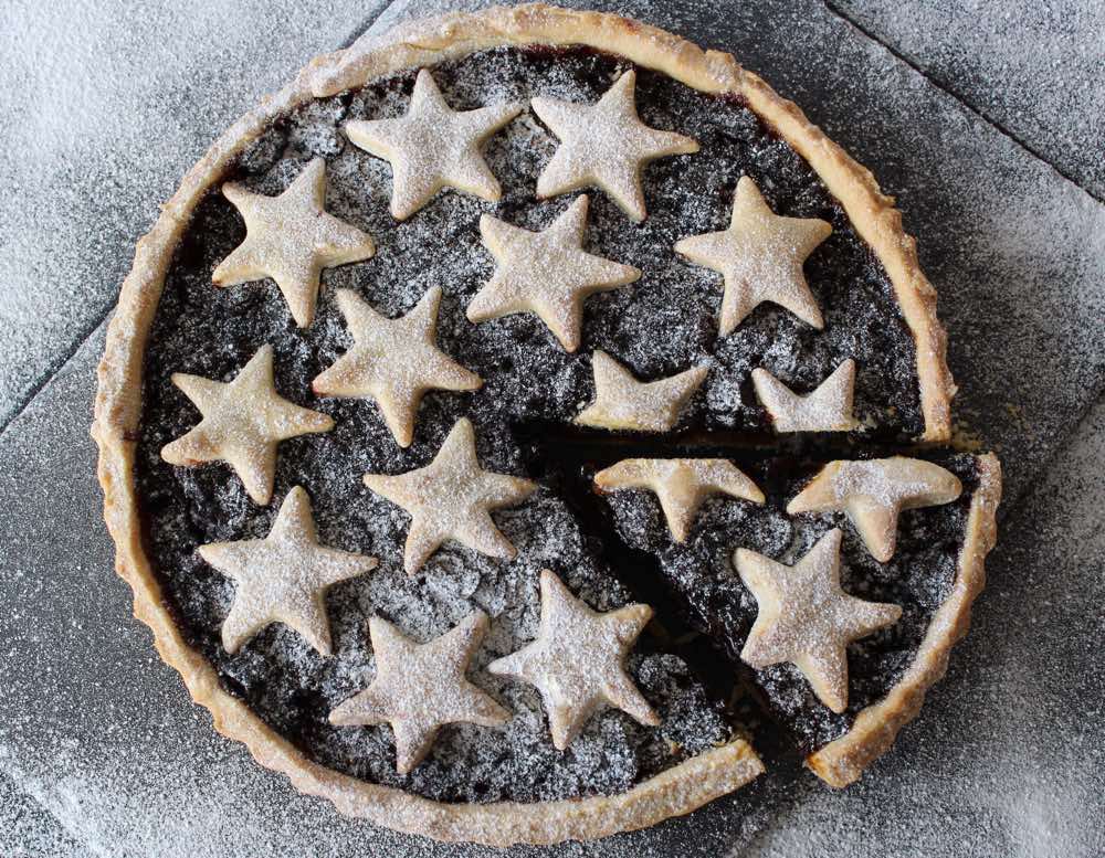 Vegan Mince Pie Tart