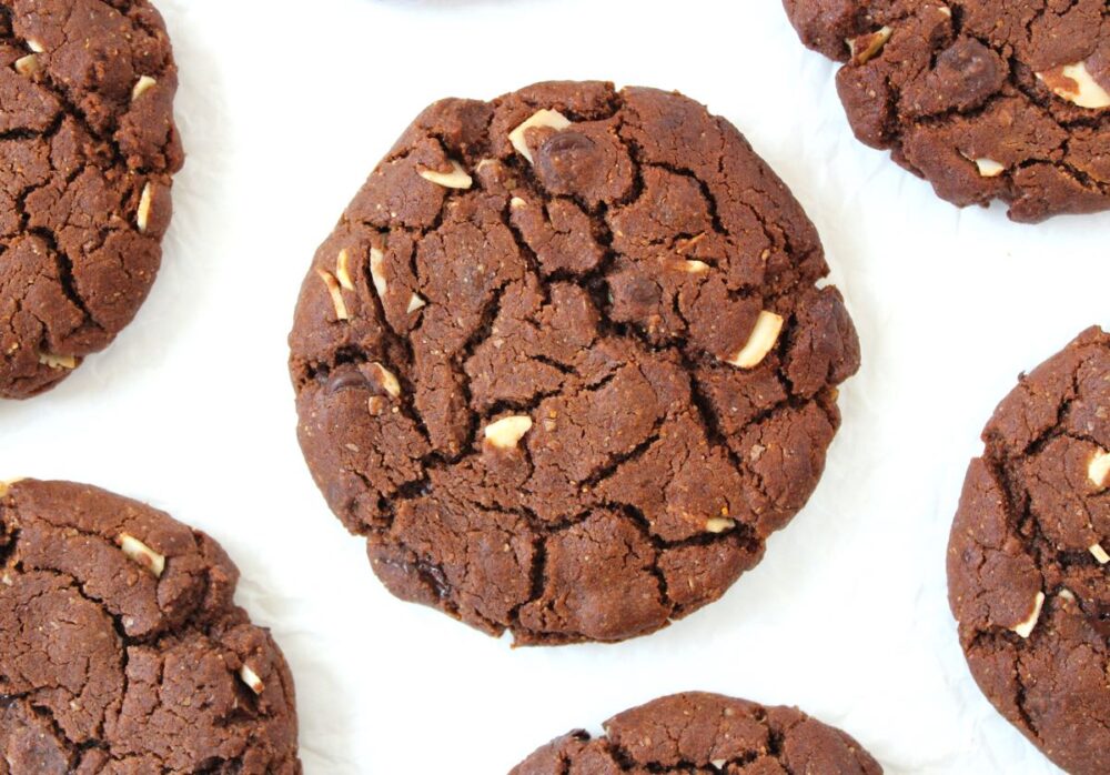 Home-Made Vegan Pret Chocolate Almond Cookies