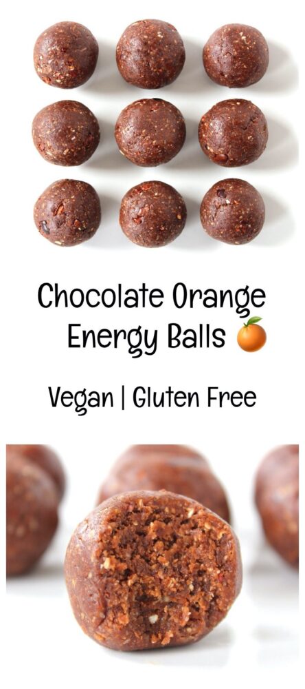 Chocolate Orange Energy Balls 