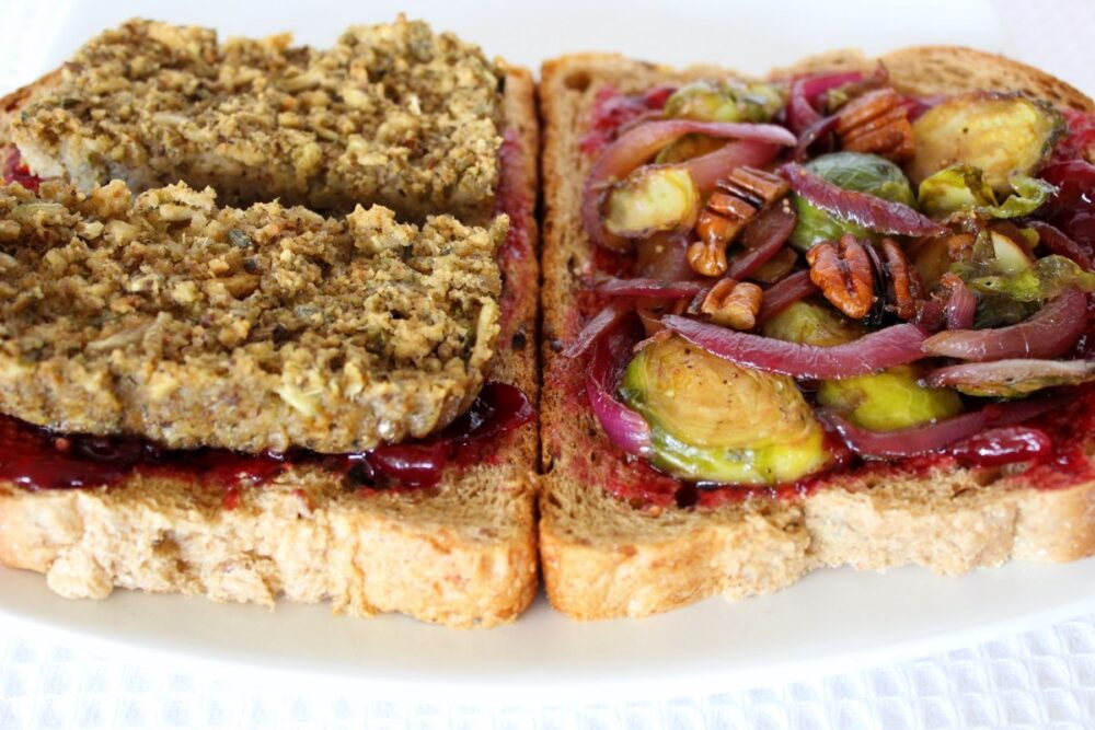 Vegan Sunday Dinner Sandwich