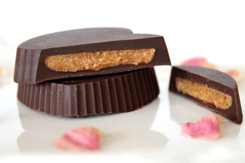 Chocolate Peanut Butter Heart (Vegan | Dairy-Free)