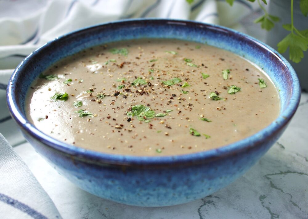 Cream of Mushroom Soup (Vegan | Dairy-Free)