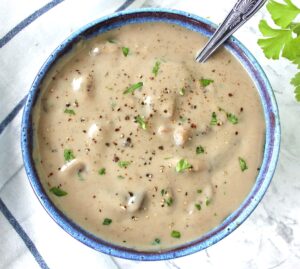 Cream of Mushroom Soup (Vegan | Dairy-Free)