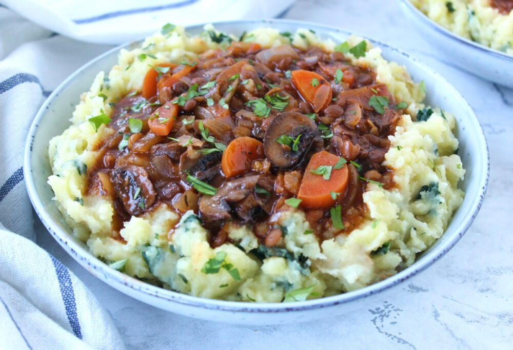 Mushroom & Lentil Ragout
