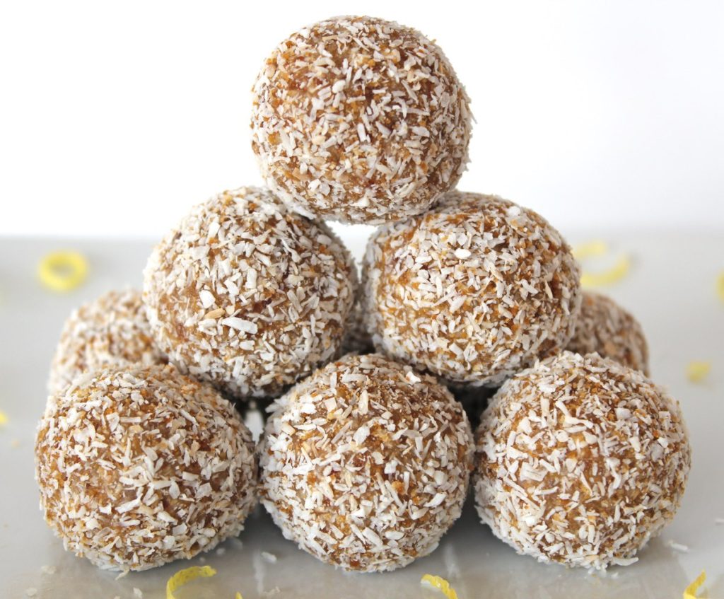 Lemon Coconut Energy Balls – Bit of the Good Stuff