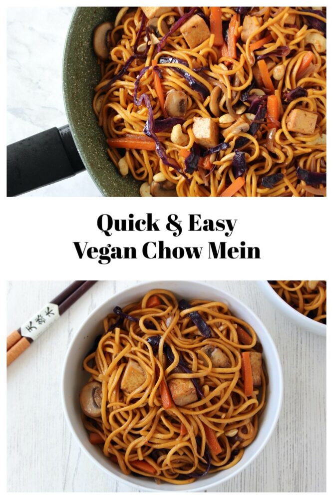 Quick & Easy Vegan Chow Mein 